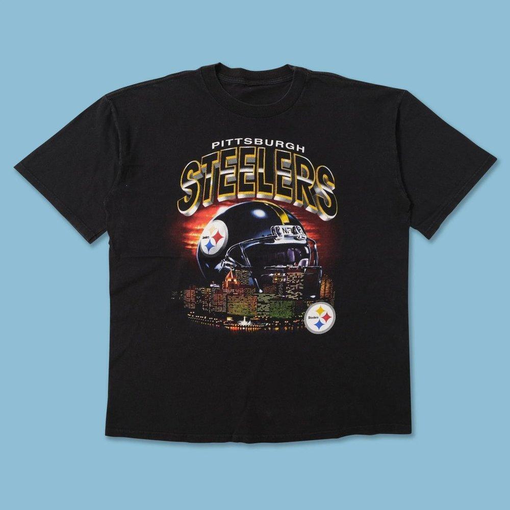 Retro Pittsburgh Steelers Shirt Sweater Helmet